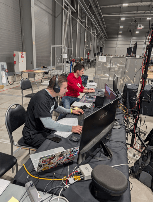 EW EU Casters Hard at Work