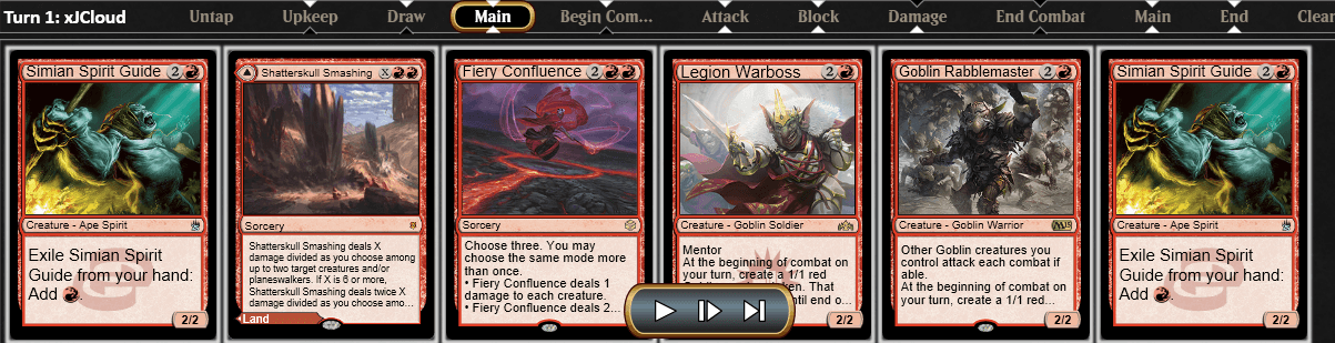Test Opening Hand